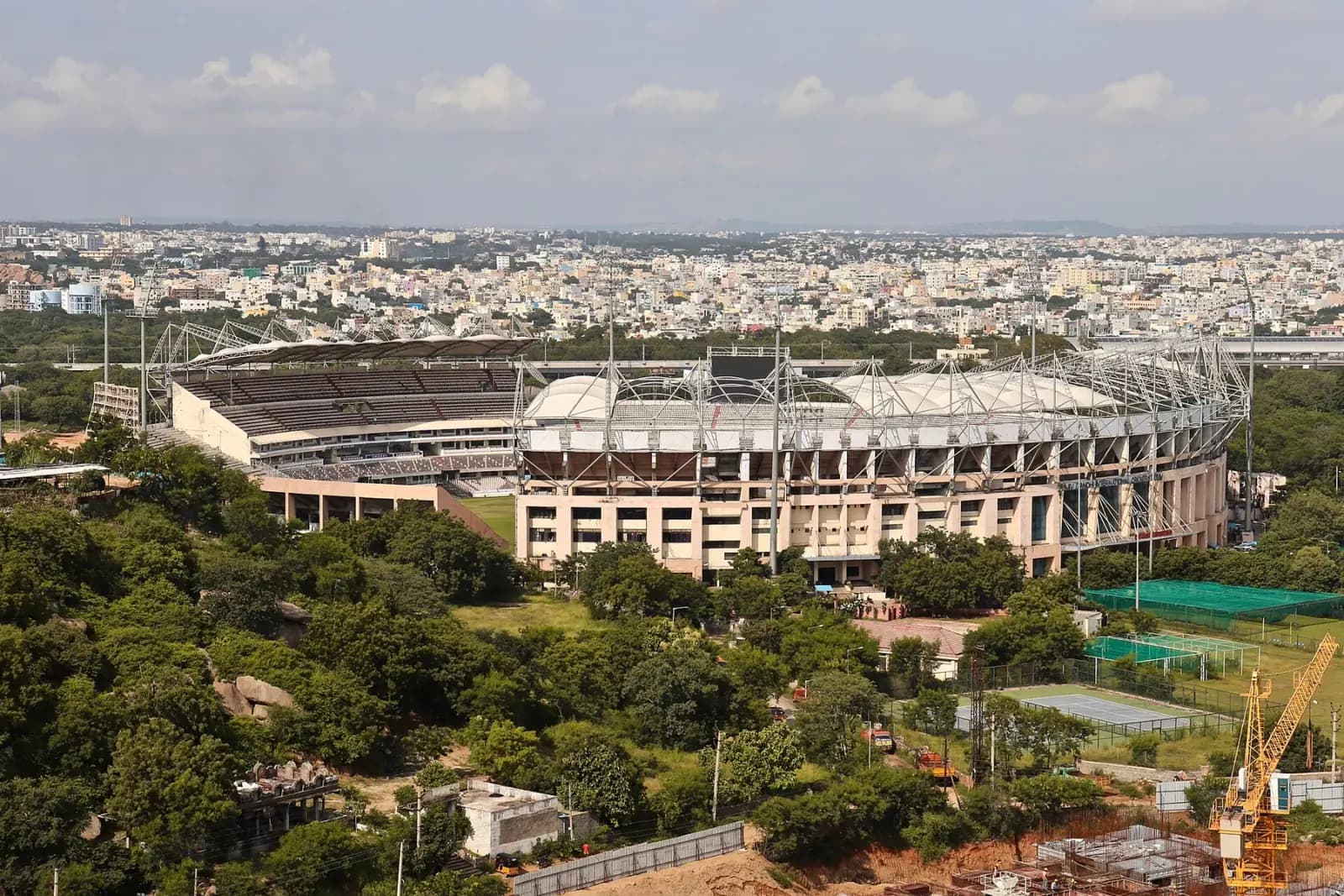 Rajiv Gandhi International Cricket Stadium, Uppal.