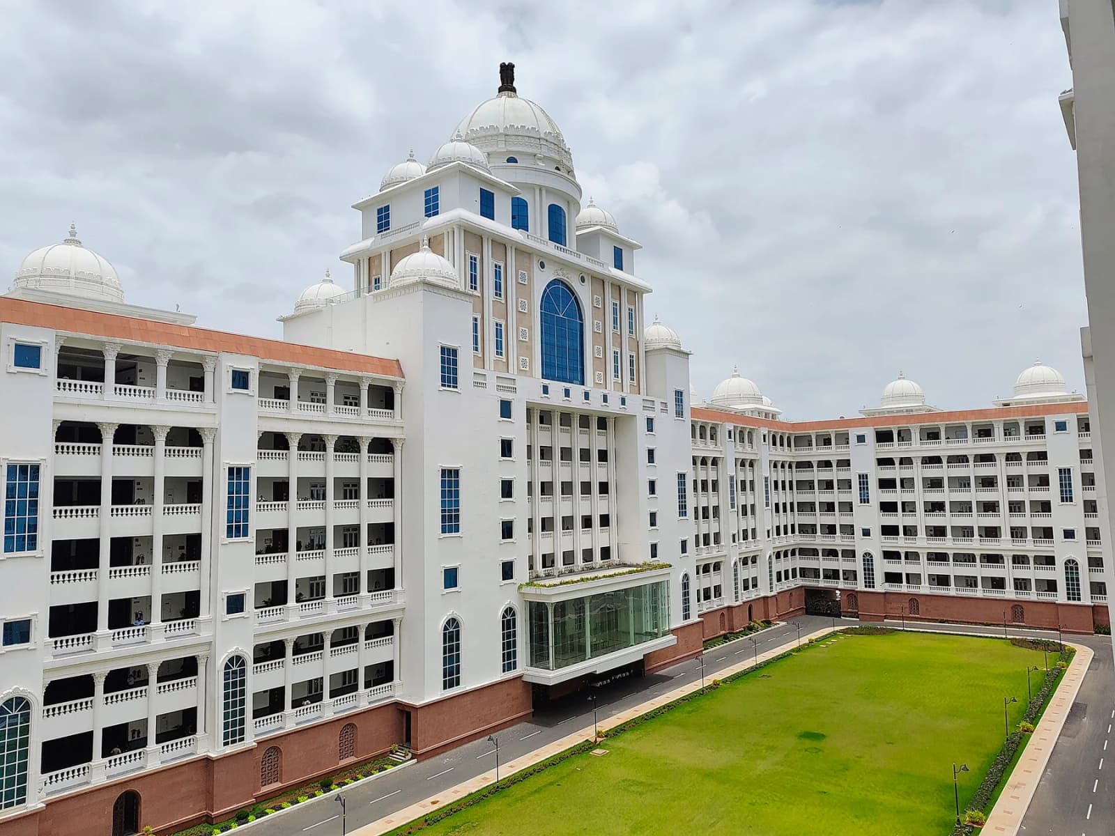 The Dr B. R. Ambedkar Telangana State Secretariat.