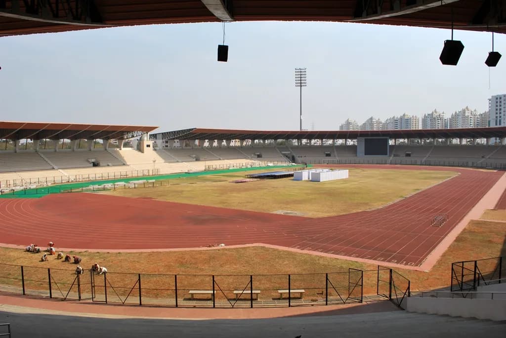 G. M. C. Balayogi Athletic Stadium, Gachibowli.