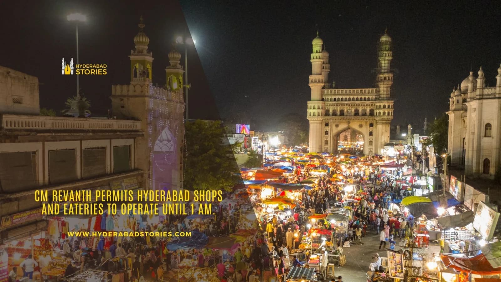 CM Revanth permits Hyderabad shops and eateries to operate until 1 AM.