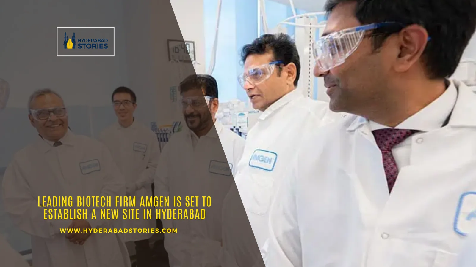 Leading biotech firm Amgen is set to establish a new site in Hyderabad