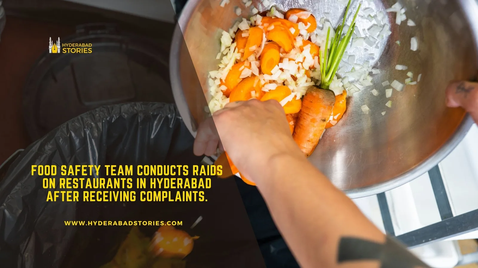 Food safety team conducts raids on restaurants in Hyderabad after receiving complaints.