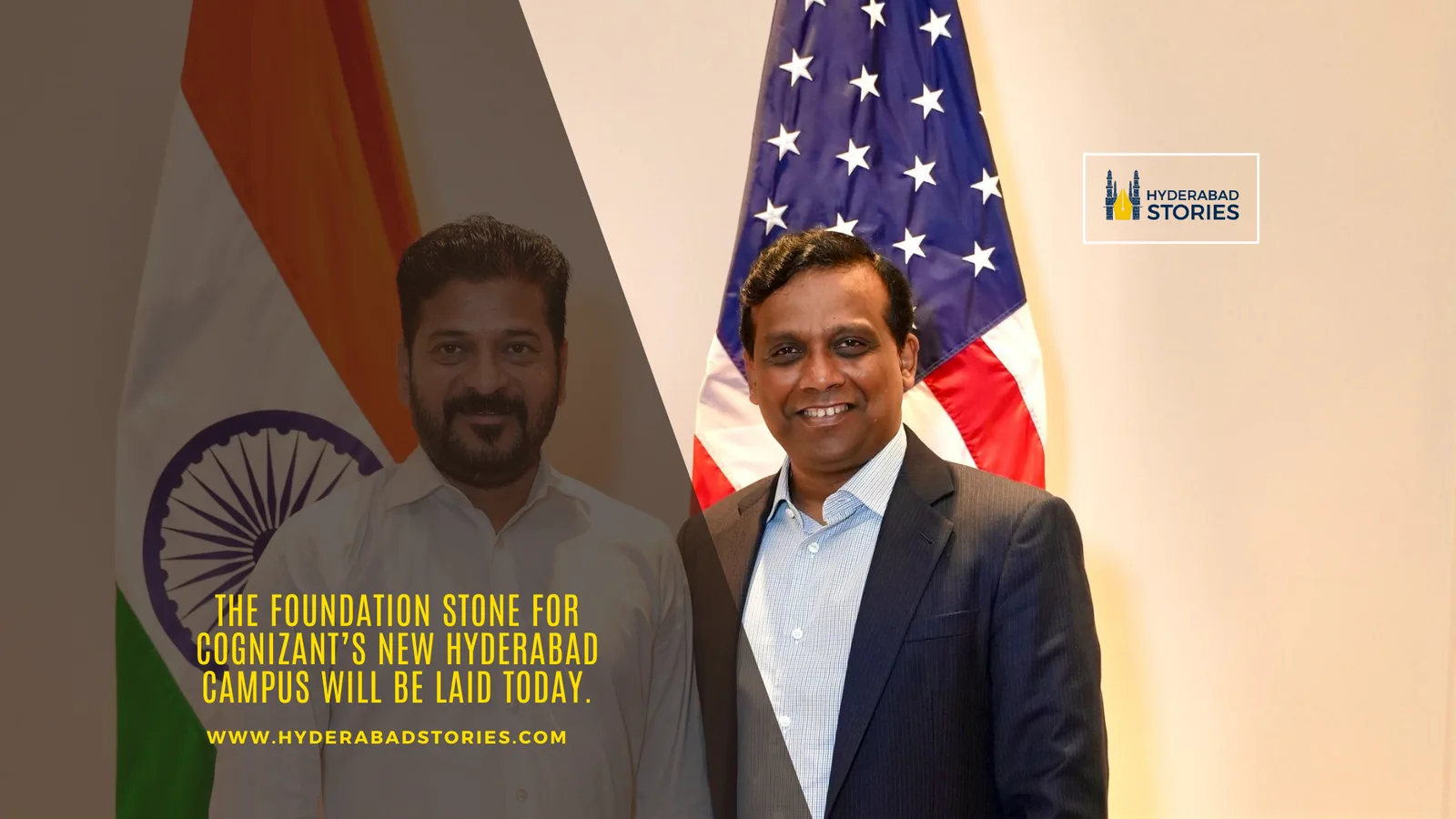 The foundation stone for Cognizant’s new Hyderabad campus will be laid today.
