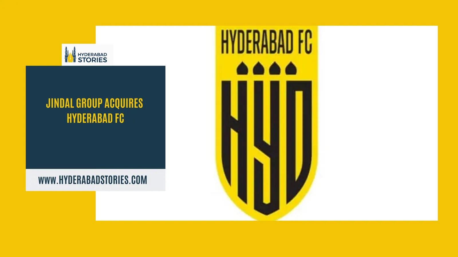 News graphic showing a football club crest on a white background