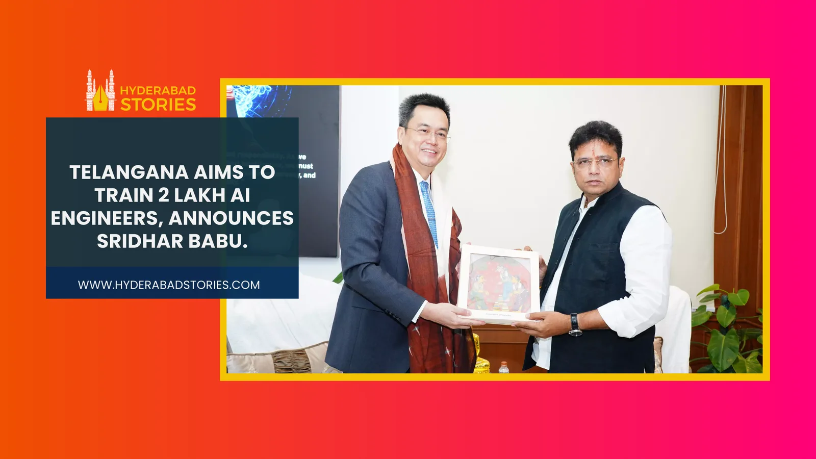 Telangana aims to train 2 lakh AI engineers, announces Sridhar Babu.