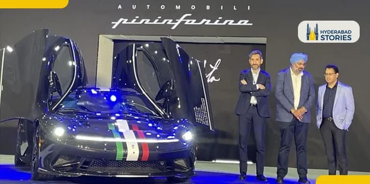 At the Hyderabad E-Motor Show, the world’s quickest accelerating electric vehicle was unveiled.