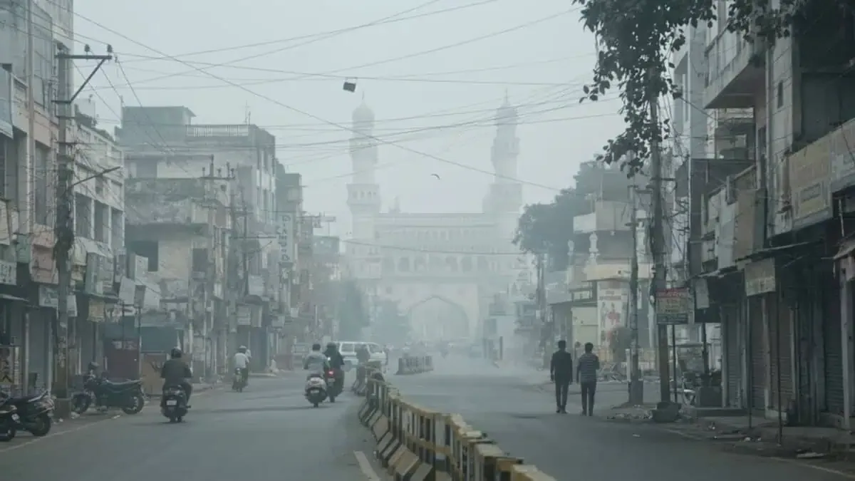 Get ready for 8 days of harsh winter in Hyderabad, with the IMD forecasting dense fog.