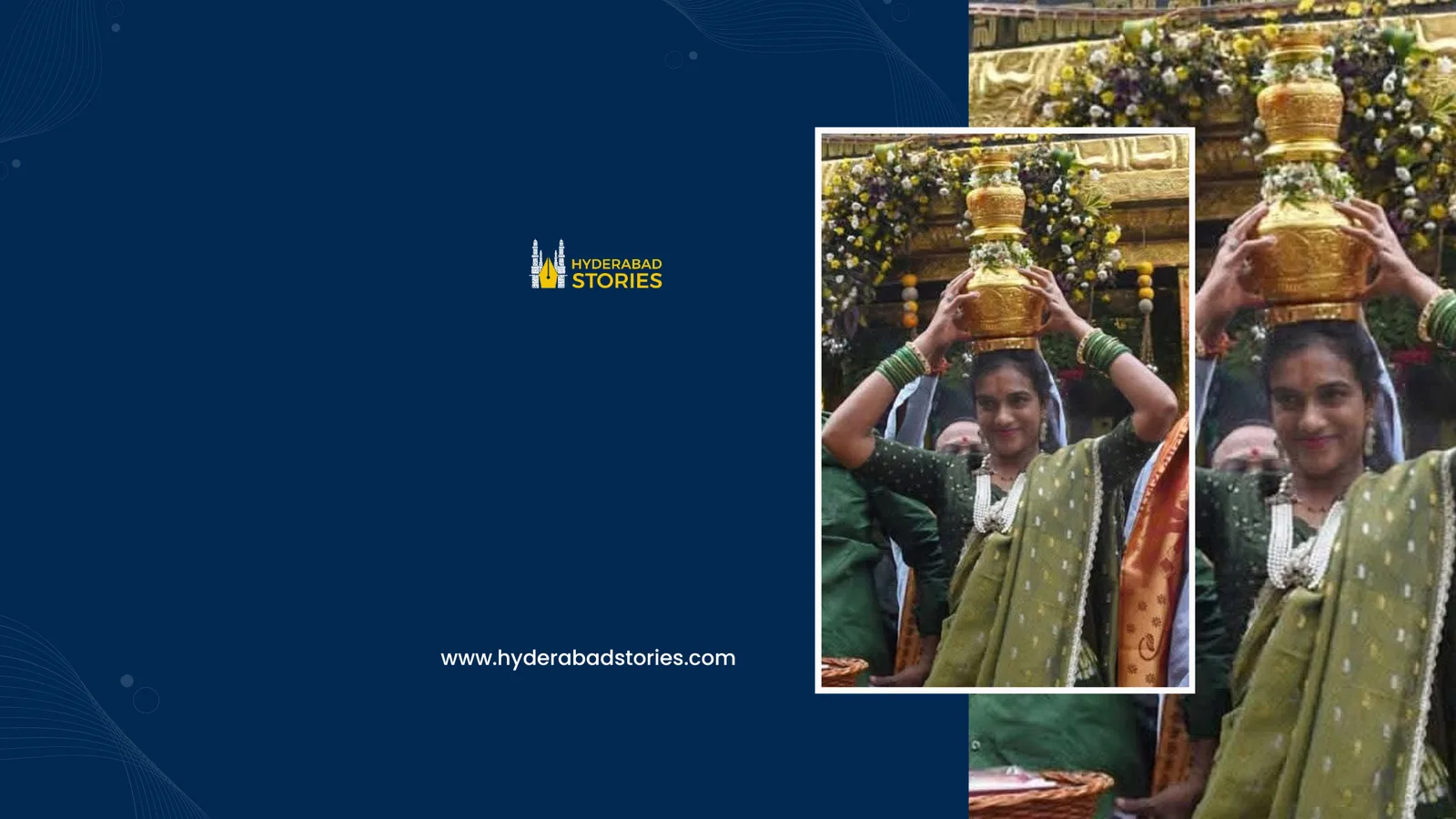 PV Sindhu Performs Bonalu Festival Rituals In Hyderabad,