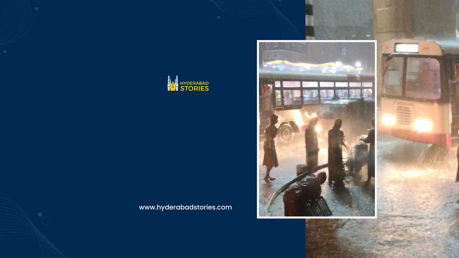 Hyderabad Mayor urges residents to avoid stepping out during rains.