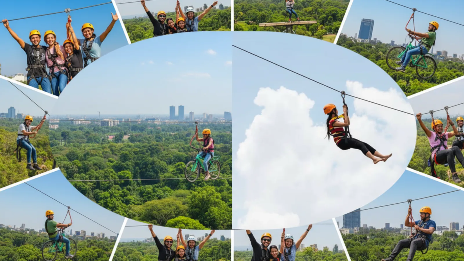 Hyderabad’s Latest Sky-High Adventures: Zip-Lining and Sky-Cycling Await You