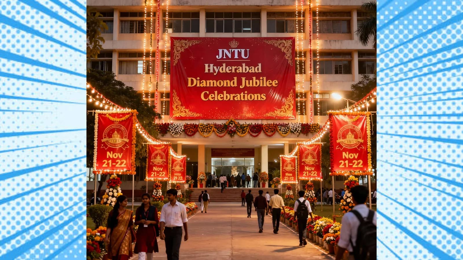 JNTU Hyderabad Gears Up for Diamond Jubilee Celebrations on November 21–22