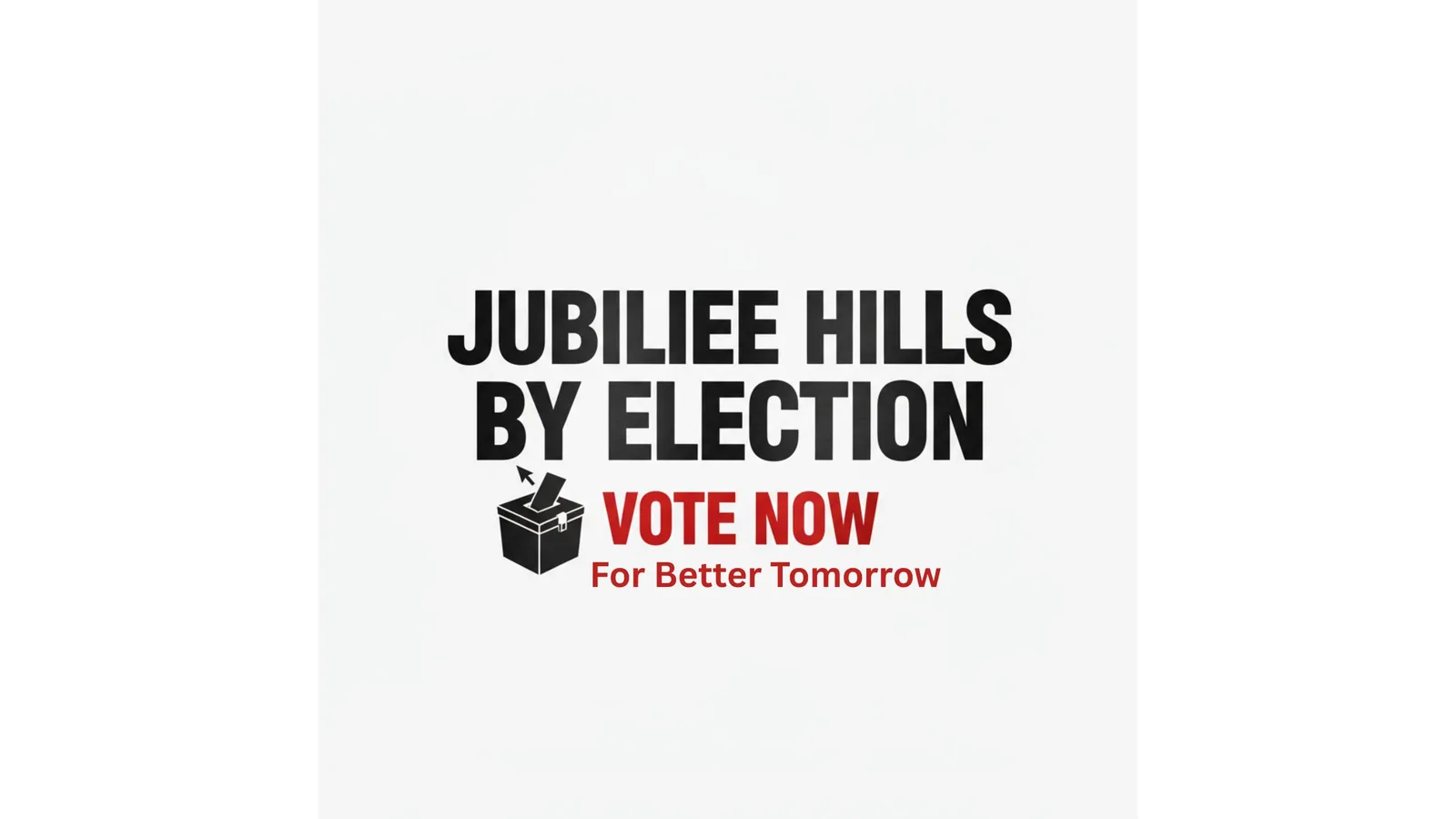 Jubilee Hills By-Election 2025: The Political Showdown in Hyderabad’s Prestigious Constituency