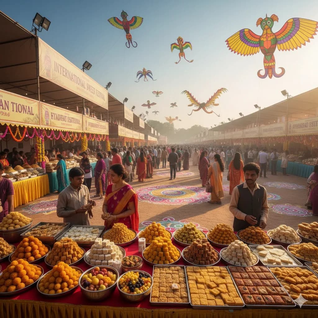 Hyderabad’s Mega Carnival: The International Kite & Sweet Festival 2026
