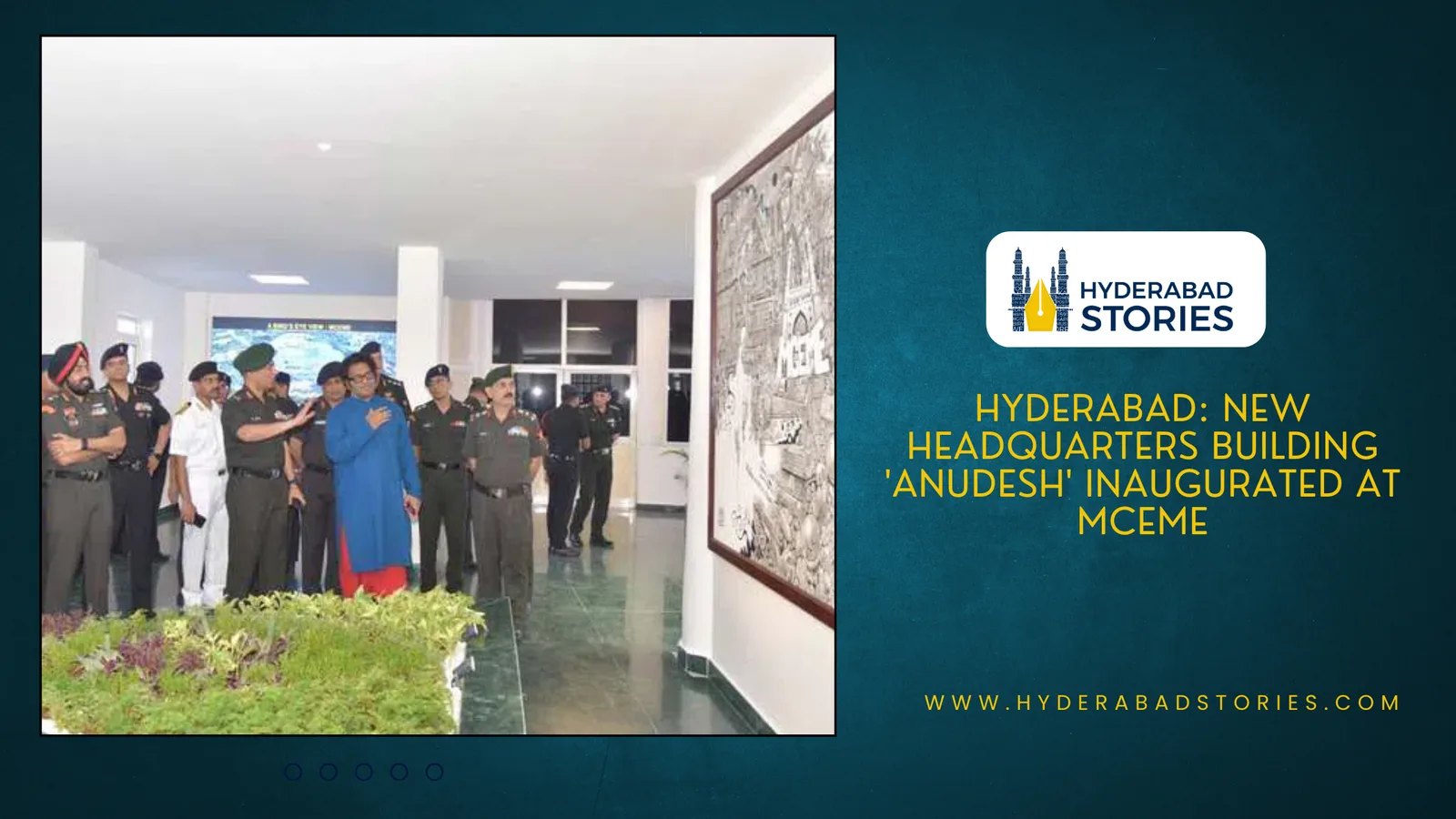 Hyderabad: New Headquarters Building ’Anudesh’ Inaugurated at MCEME