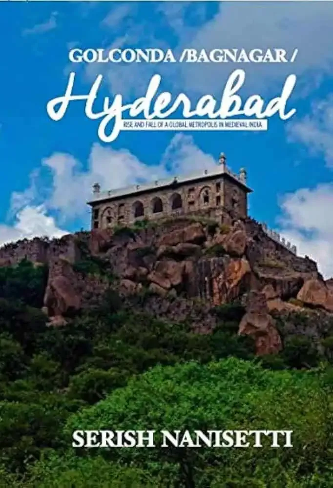 Book cover showing a hilltop fort above wooded slopes