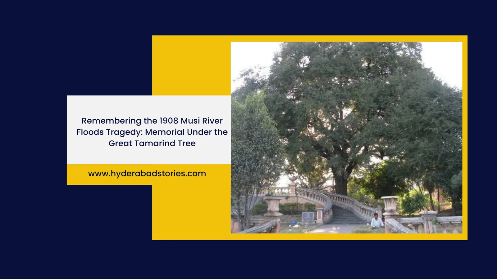 Remembering 1908 Musi River Floods tragedy, memorial under Great Tamarind Tree