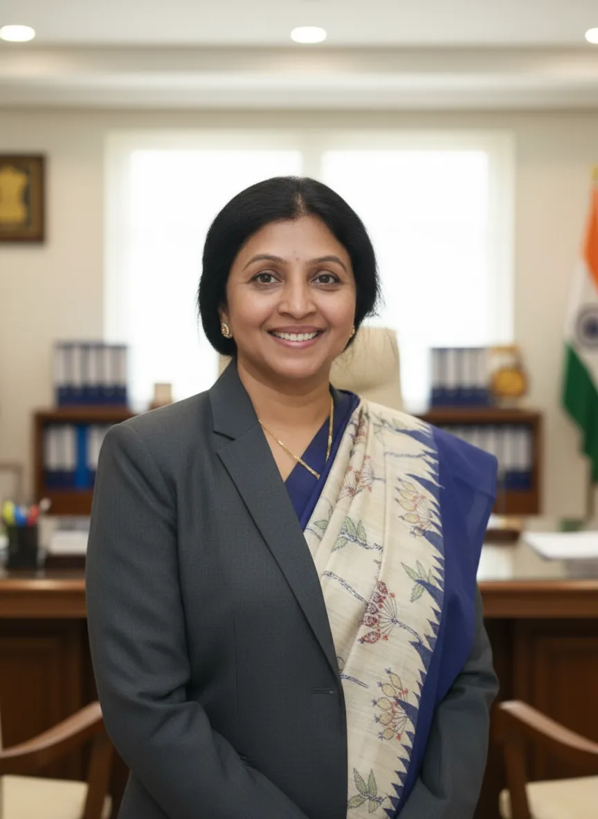 Portrait of A. Nirmala Kanthi Wesley, IAS