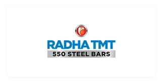 Radha TMT logo