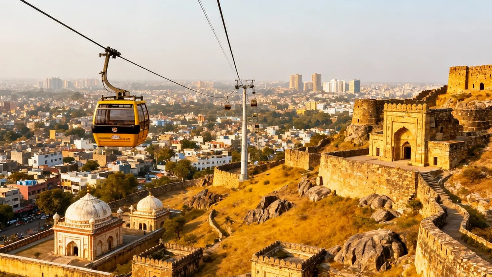 Sky Cable Car to Connect Golconda Fort and Qutb Shahi Tombs: Hyderabad’s Heritage Gets a New Lifeline