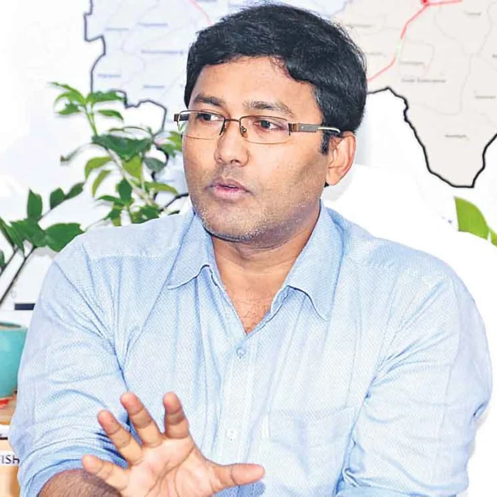 Portrait of S. Harish, IAS