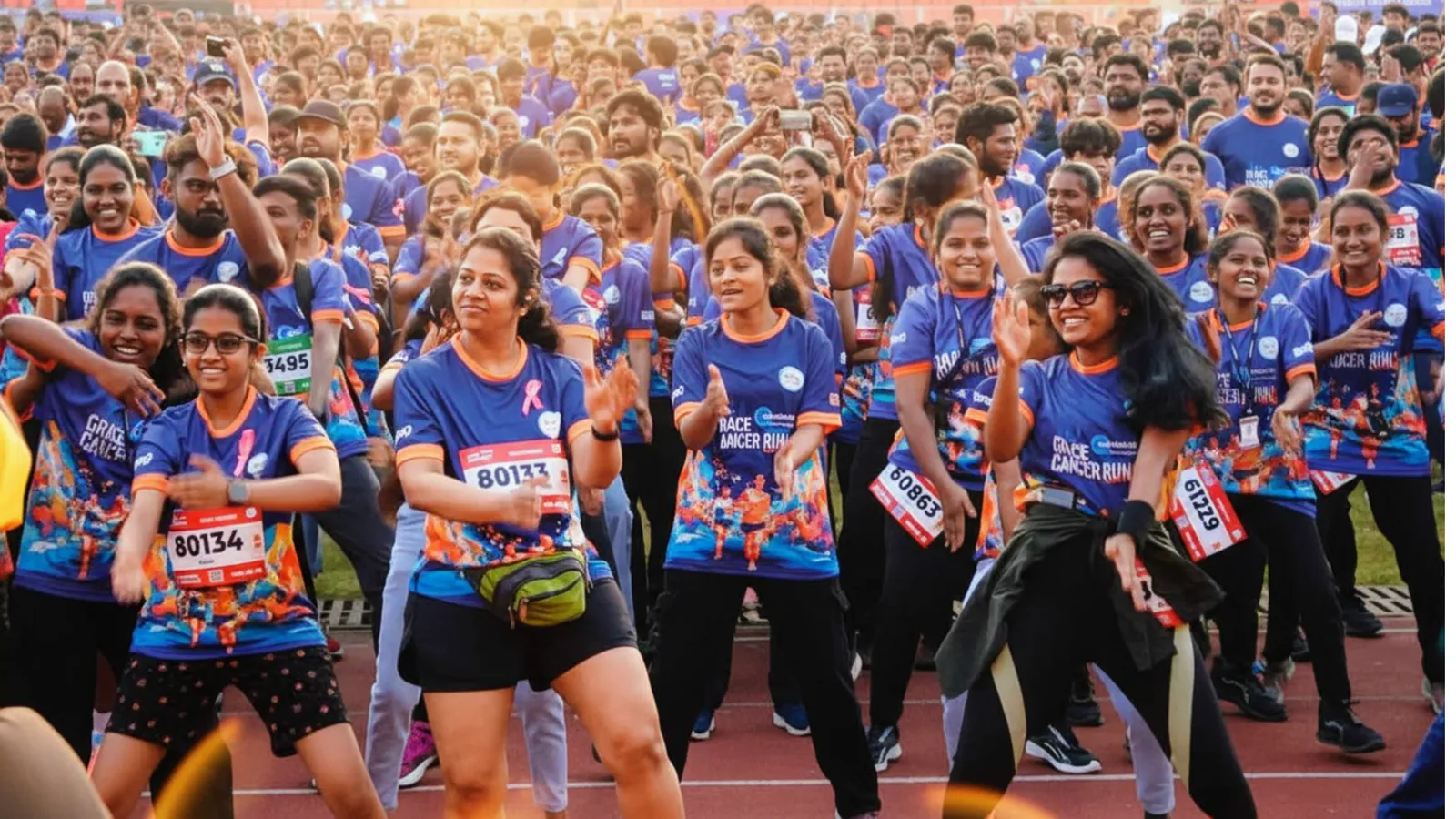 Over 30,000 Runners Participate in the Grace Cancer Run Hyderabad 2025