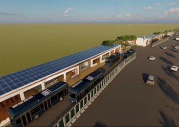 Satellite wayside bus terminal HMDA