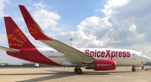 SpiceJet-ties-up-with-GMR-Hyderabad-Air-Cargo-for-storage