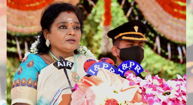 Hyderabad on track to be a global city: Governor Tamilisai