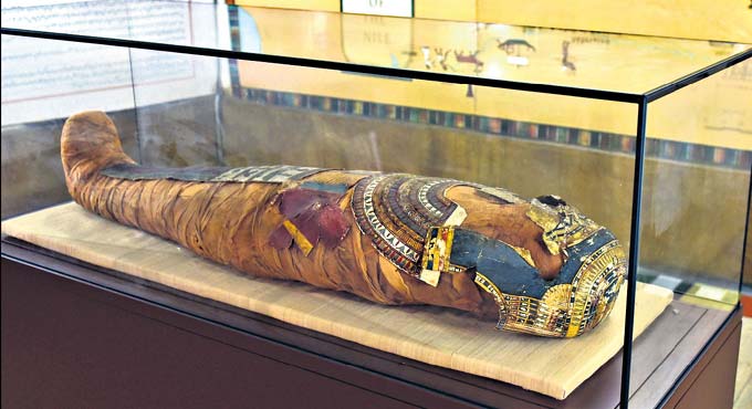 Egyptian mummy in Hyderabad now safe in ‘nitrogen chamber’