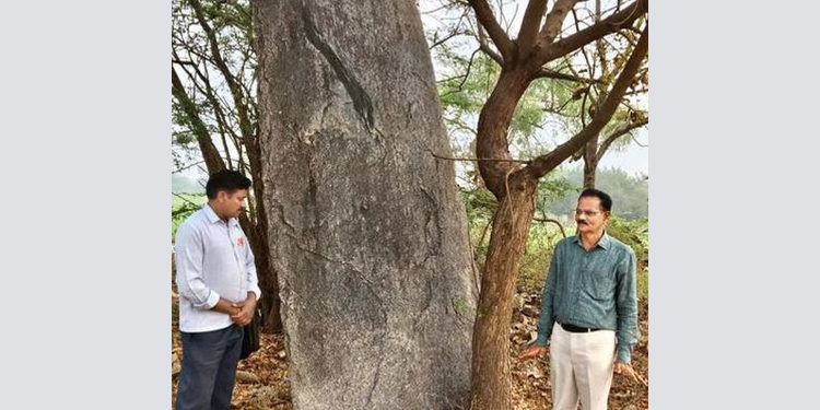 ‘Pillar of blood’ megalith seeks attention