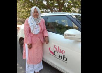 Late nights or rainy days, this Hyderabad SHE cab is ready to ferry passengers come what may