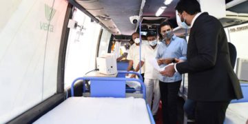 KTR launches mobile ICU buses in Telangana