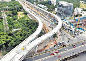 Hyderabad: Shilpa Layout flyover all set for inauguration by November