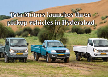 Tata Motors launches three pickup vehicles in Hyderabad