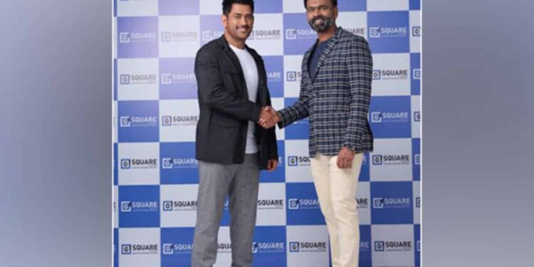G Square Housing signs MS Dhoni as their brand ambassador