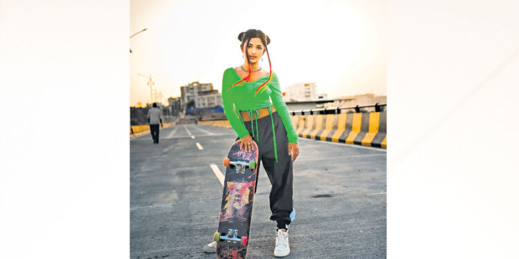 Skating for a change: Meet Vidya Golla from Hyderabad showing way for other women to take up action sport