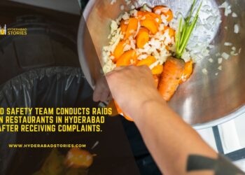 Food safety team conducts raids on restaurants in Hyderabad after receiving complaints.