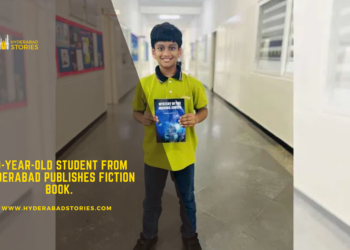 10-Year-Old Student from Hyderabad Publishes Fiction Book.