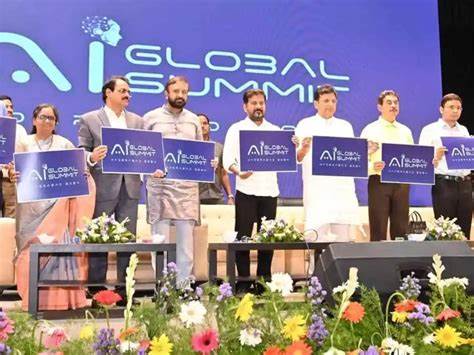 The ‘Global AI Summit’ will take place in Hyderabad on September 5 and 6.