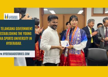 The Telangana government is establishing the Young India Sports University in Hyderabad.