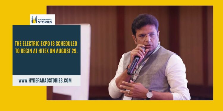 The Electric Expo is scheduled to begin at Hitex on August 29.