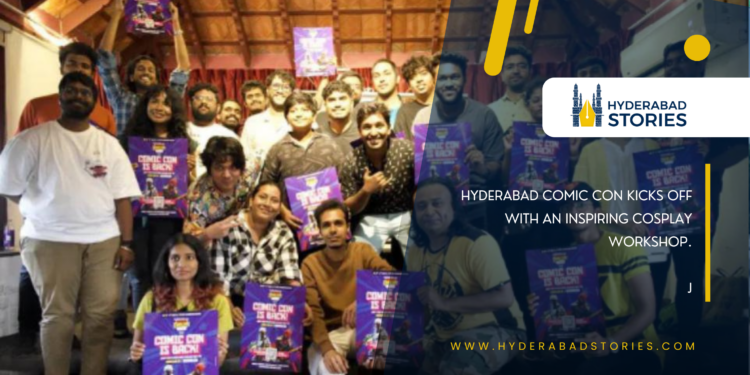 Hyderabad Comic Con kicks off with an inspiring cosplay workshop.