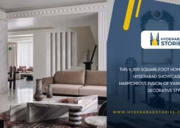This 6,200-square-foot home in Hyderabad showcases a harmonious fusion of various decorative styles.