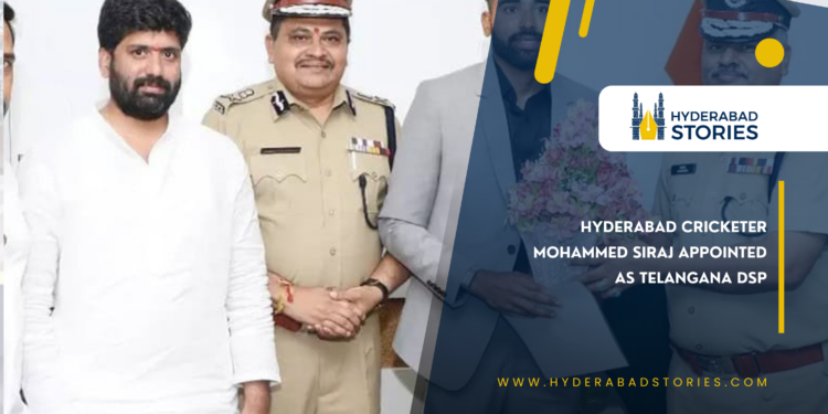 Hyderabad cricketer Mohammed Siraj appointed as Telangana DSP