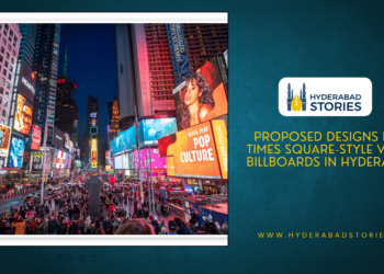 Proposed designs for Times Square-style video billboards in Hyderabad