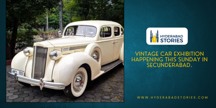 Vintage car exhibition happening this Sunday in Secunderabad.