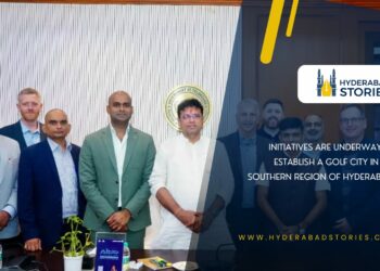 Initiatives are underway to establish a Golf City in the southern region of Hyderabad.