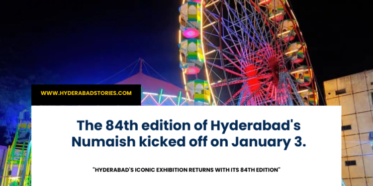 The 84th edition of Hyderabad’s Numaish kicked off on January 3.