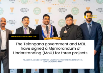 The Telangana government and MEIL have signed a Memorandum of Understanding (MoU) for three projects.