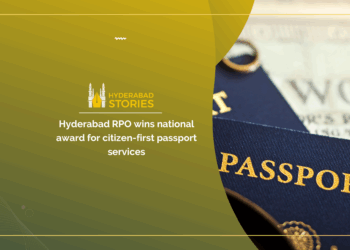 Hyderabad RPO wins national award for citizen-first passport services.